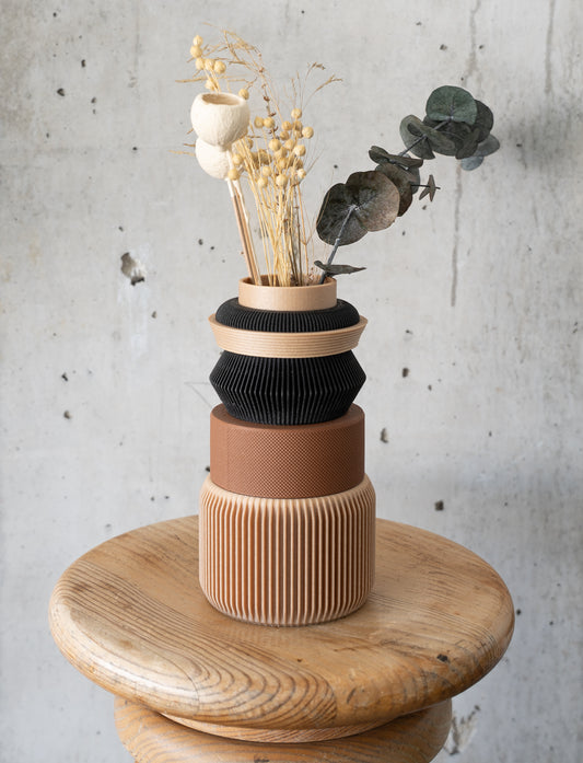 ROMA Modüler Ahşap Vazo