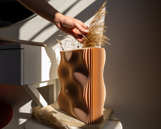 PARIS Large Wooden Vase