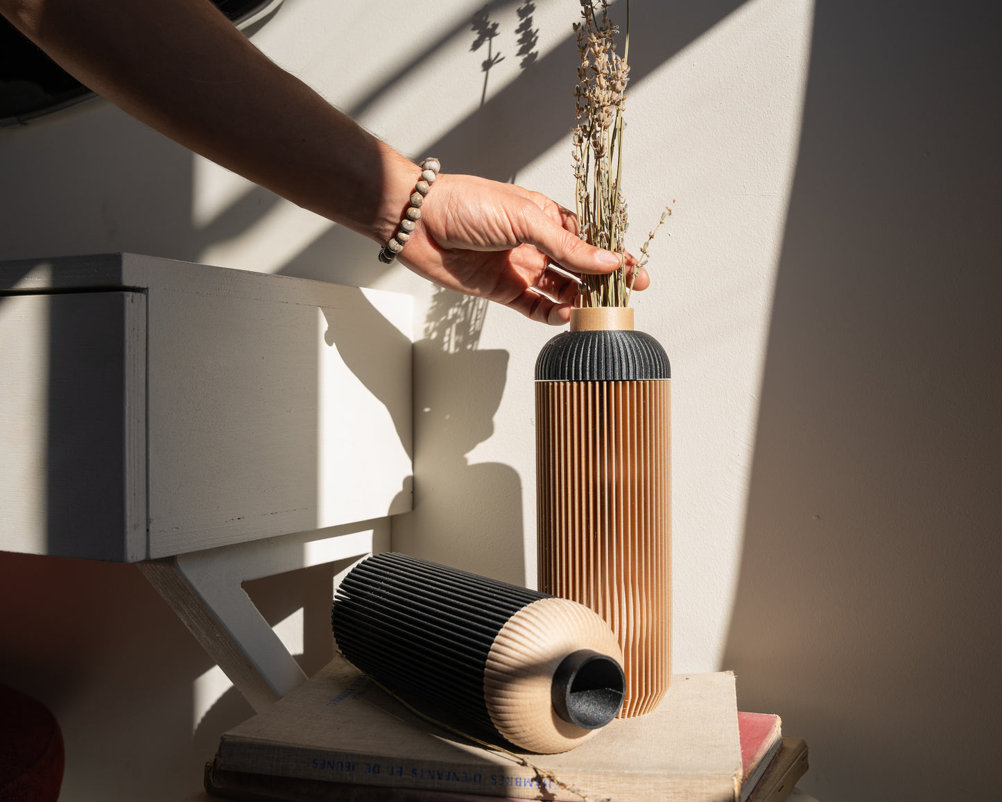 AMSTERDAM Wooden Vase