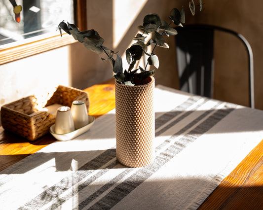 KOPENHAG Natural Ahşap Vazo