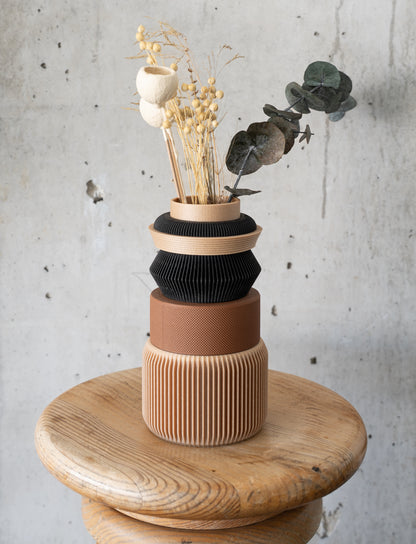 ROMA Modular Wooden Vase
