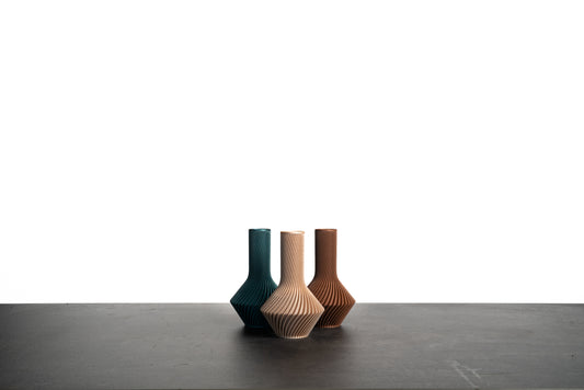 OSLO Wooden Vase