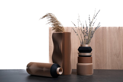 PARIS Natural Narrow Vase