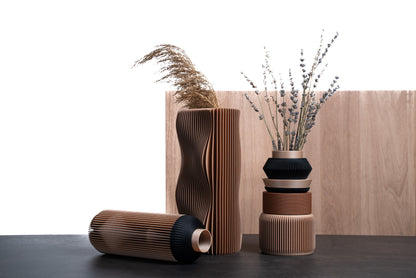 ROMA Modular Wooden Vase