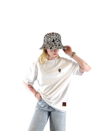 F*CK OFF Beyaz Tshirt