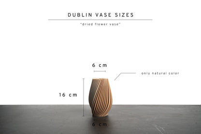DUBLIN Wooden Vase