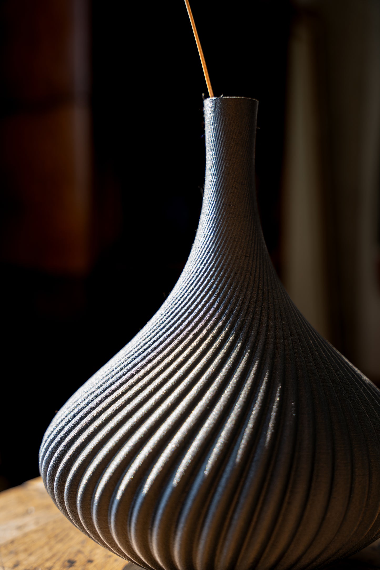 BRUSSELS Black Vase